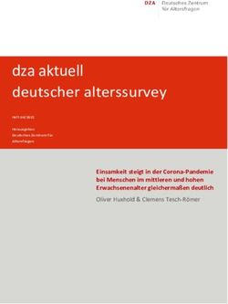 Dza aktuell deutscher alterssurvey - Einsamkeit steigt in der Corona-Pandemie bei Menschen im mittleren und hohen Erwachsenenalter gleichermaßen ...