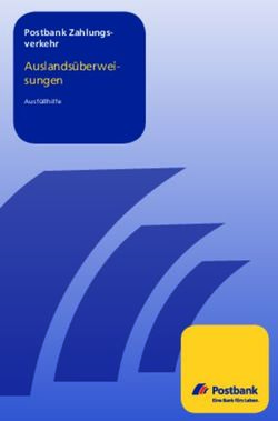 Auslands&uuml;berwei-sungen - Postbank