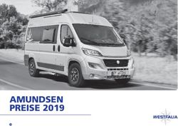 AMUNDSEN PREISE 2019 - Westfalia