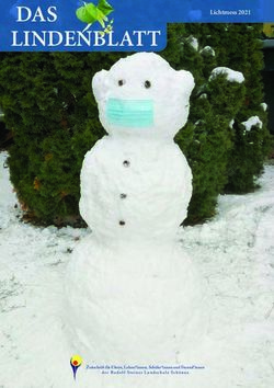 DAS LINDENBLATT Lichtmess 2021 - Waldorf Sch&ouml;nau