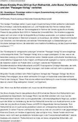 Bruno-Kreisky-Preis 2010 an Kurt Rothschild, John Bunzl, Farid Hafez und den "Passagen-Verlag" verliehen