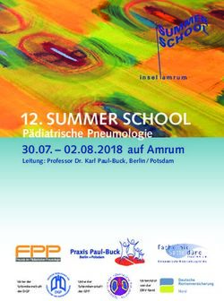SUMMER SCHOOL P&auml;diatrische Pneumologie 30.07 - 02.08.2018 auf Amrum Leitung: Professor Dr. Karl Paul-Buck, Berlin / Potsdam - Praxis Prof ...