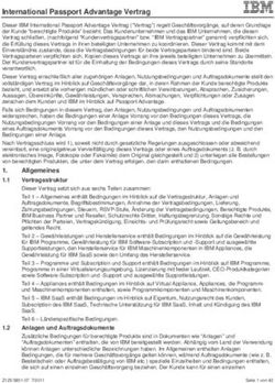 International Passport Advantage Vertrag