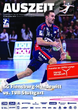 SG Flensburg-Handewitt vs. TVB Stuttgart - Presenter der CUPRA Lounge