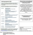 NATURSCHUTZVEREIN KLOTEN MITTEILUNGEN - 1/21 MIT UNTERLAGEN ZUR 45. GENERALVERSAMMLUNG