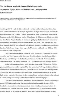 Vor 100 Jahren wurde die Odenwaldschule gegr&uuml;ndet Anfang und Erfolge, Krise und Zukunft eines "p&auml;dagogischen Laboratoriums"