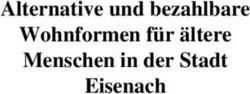 Alternative und bezahlbare Wohnformen für ältere Menschen in der Stadt Eisenach