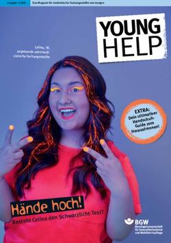 Besteht Celina den Schwarzlicht-Test?