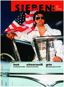 Bunt schwarzwei&szlig; - SIEBEN: regional