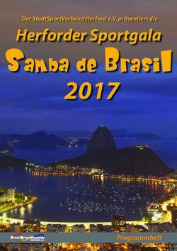 S amba de B rasil 2017 - Herforder Sportgala