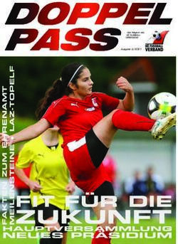 ZUKUNFT FIT F&Uuml;R DIE NEUES PR&Auml;SIDIUM - Ober&ouml;sterreichischer Fu&szlig;ballverband