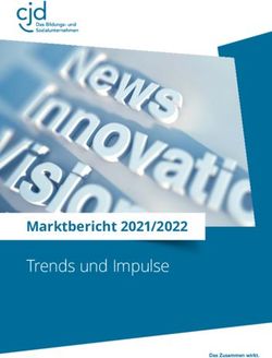 Trends und Impulse Marktbericht 2021/2022 - CJD