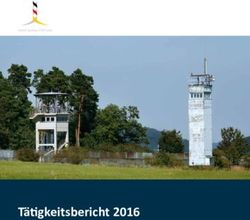 T&auml;tigkeitsbericht 2016 - Gedenkst&auml;tte Point Alpha