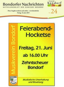 24 Bondorfer Nachrichten - Gemeinde Bondorf