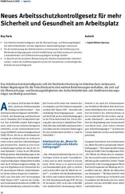 Neues Arbeitsschutzkontrollgesetz f&uuml;r mehr Sicherheit und Gesundheit am Arbeitsplatz
