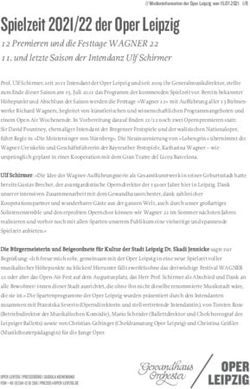 Spielzeit 2021/22 der Oper Leipzig - 12 Premieren und die Festtage WAGNER 22 11. und letzte Saison der Intendanz Ulf Schirmer