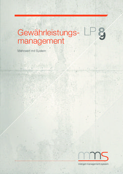 Gew&auml;hrleistungs-management - Mehrwert mit System
