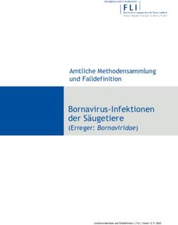 Bornavirus-Infektionen der S&auml;ugetiere - (Erreger: Bornaviridae) Amtliche Methodensammlung und Falldefinition