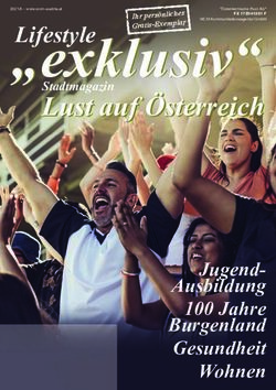 Lifestyle" exklusiv" - WCM Kommunikationsagentur GmbH..