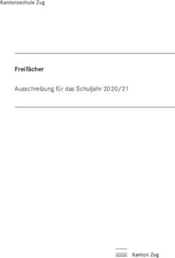 Freifächer Ausschreibung für das Schuljahr 2020/21
