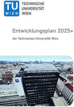 Entwicklungsplan 2025+ - der Technischen Universität Wien - Iventa