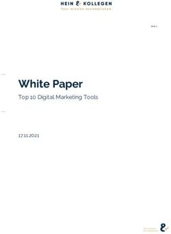 White Paper Top 10 Digital Marketing Tools 17.11.2021 - Hein & Kollegen