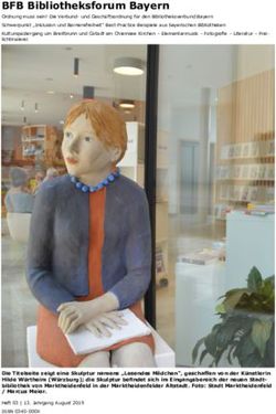 BFB Bibliotheksforum Bayern