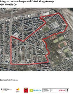 Integriertes Handlungs- und Entwicklungskonzept QM Moabit Ost - Barrierefreie Version