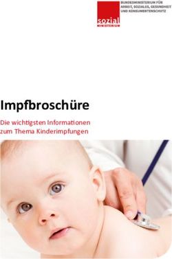 Impfbrosch&uuml;re Die wichtigsten Informationen zum Thema Kinderimpfungen
