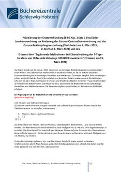 PR&Auml;ZISIERUNG DER ERSATZVERK&Uuml;NDUNG ( 60 ABS. 3 SATZ 1 LVWG) DER LANDESVERORDNUNG ZUR &Auml;NDERUNG DER CORONA-QUARANT&Auml;NEVERORDNUNG UND DER ...