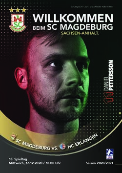 WILLKOMMEN BEIM SC MAGDEBURG - HC ER