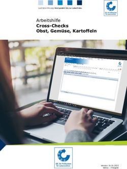 Arbeitshilfe Cross-Checks Obst, Gem&uuml;se, Kartoffeln - QS