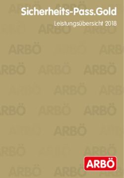 Sicherheits-Pass.Gold - Leistungs&uuml;bersicht 2018 - Arb&ouml;