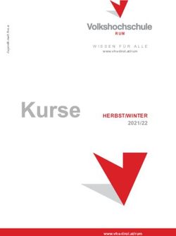 HERBST/WINTER 2021/22 - RUM - Volkshochschule Tirol