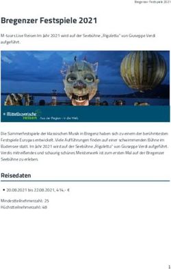 Bregenzer Festspiele 2021 - Mittelbayerische-reisen