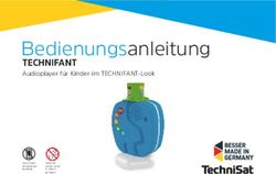 Bedienungsanleitung TECHNIFANT - Audioplayer f&uuml;r Kinder im TECHNIFANT-Look