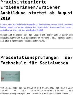 Praxisintegrierte Erzieherinnen/Erzieher Ausbildung startet ab August 2019