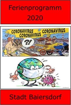 Ferienprogramm 2020 - Stadt Baiersdorf