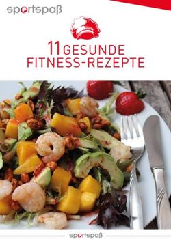 11 GESUNDE FITNESS-REZEPTE
