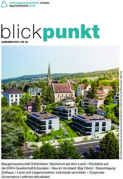 Blickpunkt - Wohnbaugenossenschaften ...