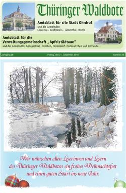 Und einen guten Start ins neue Jahr - Stadt Ohrdruf
