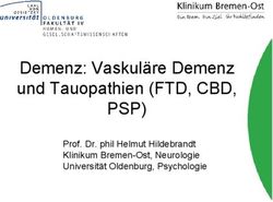 Demenz: Vaskul&auml;re Demenz und Tauopathien