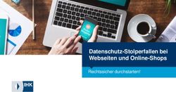 Datenschutz-Stolperfallen bei Webseiten und Online-Shops - Rechtssicher durchstarten!