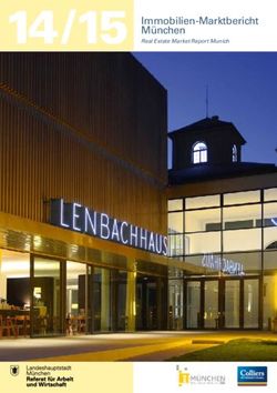 14/15 Immobilien-Marktbericht - M&uuml;nchen Real Estate Market Report Munich - Wirtschaft