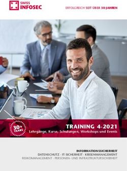 TRAINING 4-2021 Lehrg&auml;nge, Kurse, Schulungen, Workshops und Events
