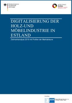 DIGITALISIERUNG DER HOLZ-UND MÖBELINDUSTRIE IN ESTLAND - IT-STARTUPS IN ESTLAND Zielmarktanalyse 2017 mit Profilen der Marktakteure - iXPOS