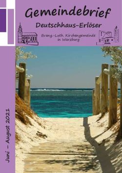 G emeindebrief Deutschhaus-Erlöser - Evang.-Luth. Kirchengemeinde in Würzburg - Deutschhaus-Kirche