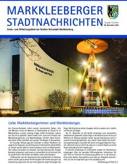 MARKKLEEBERGER STADTNACHRICHTEN - Stadt Markkleeberg