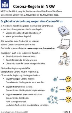 Corona-Regeln in NRW - Stadt ...