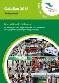 GALABAU 2018 INTERNATIONALE LEITMESSE - F&Uuml;R PLANUNG, BAU UND PFLEGE VON URBAN- UND GR&Uuml;NR&Auml;UMEN UND SPORTPL&Auml;TZEN, GOLFANLAGEN UND SPIELPLATZBAU ...